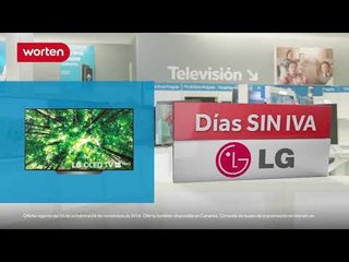 Días Sin Iva LG por el mes de las marcas