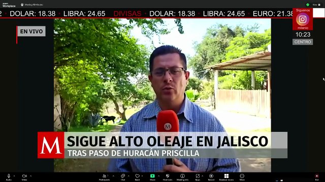 Autoridades mantienen alertas por intensos oleajes en Jalisco