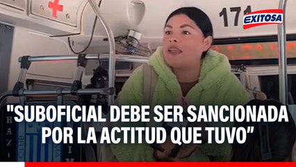 Efectivo acusada de no pagar pasaje debe ser sancionada "por la actitud que tuvo", asegura abogado penalista