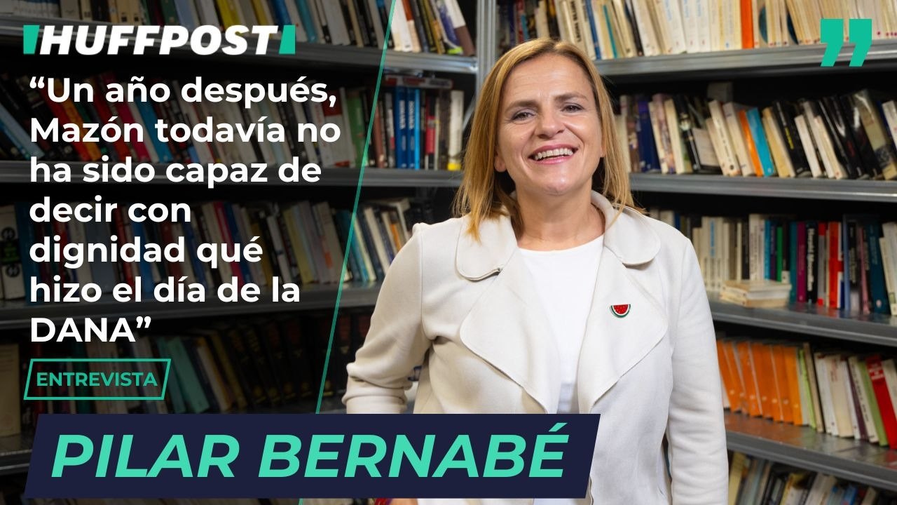 Pilar Bernabé: "Un año después, Mazón todavía no ha sido capaz de decir con dignidad qué hizo el día de la DANA"