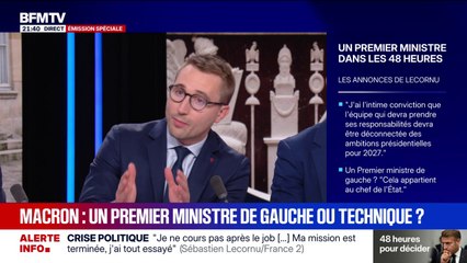 Un Premier ministre de gauche? "Il faut sortir de la naïveté", déclare Antoine Léaument (LFI)