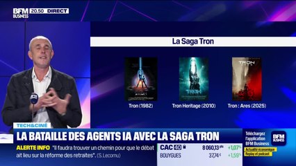 Tech&Ciné : la bataille des agents IA avec la saga TRON par Xavier Perret  - 08/10