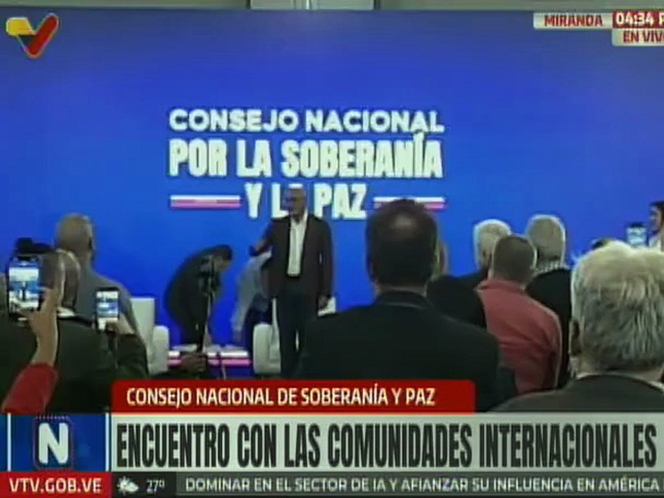 Secretario Jorge Rodríguez: Venezuela ha recibido por más de 100 años distintas formas de migración