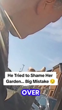 Part1 He Tried to Shame Her Garden… Big Mistake 😏