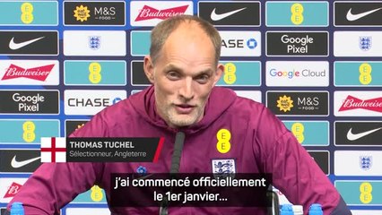 Angleterre - Tuchel salue les progrès après un an à la tête des Three Lions