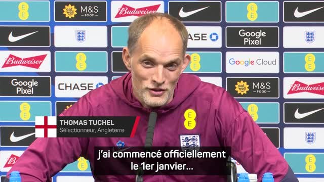 Angleterre - Tuchel salue les progrès après un an à la tête des Three Lions