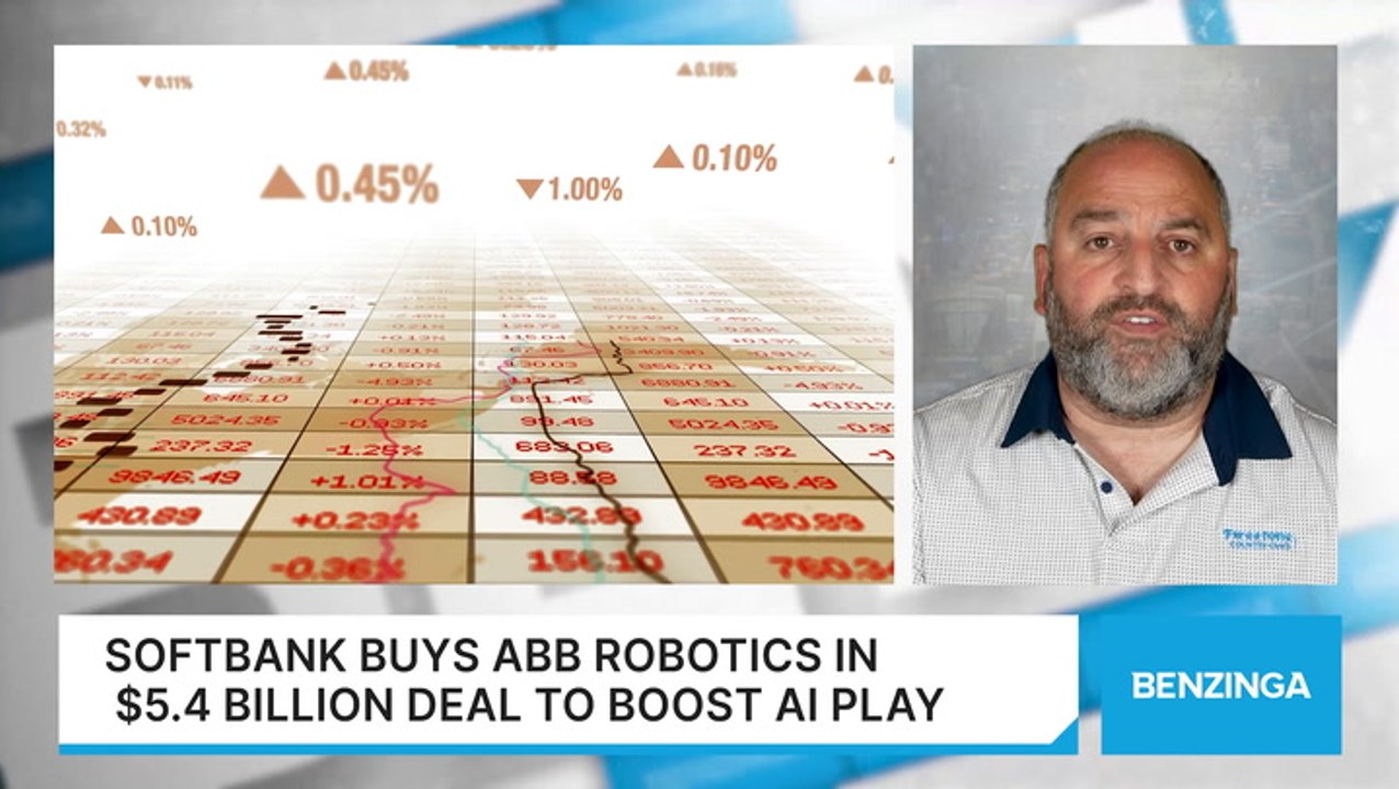 Softbank Buys ABB Robotics In $5.4 Billion Deal To Boost AI Play