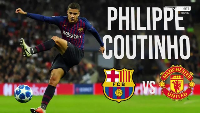 Philippe Coutinho Scores for Barcelona vs Manchester United Champions League Quarter-Final 2019 | Best Champions League Goals