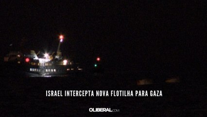 Israel intercepta nova flotilha para Gaza