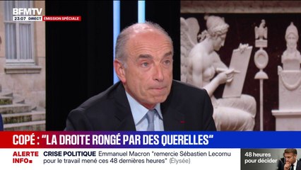 Jean-François Coppé: La droite est "rongée par des querelles qui n'ont plus aucun sens"