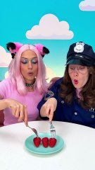 Quick Strawberry Magic 🍓🤩 #Foodie