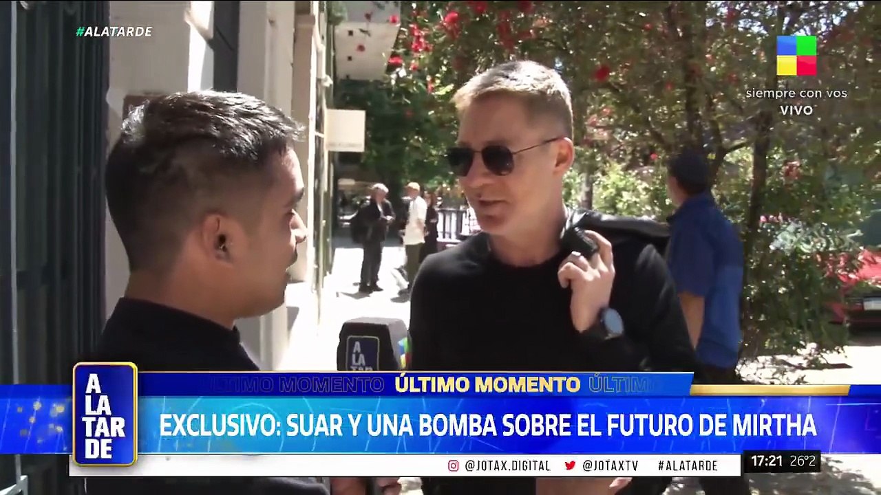 ADRIÁN SUAR: "Todavía no puedo confirmar a Mirtha para 2026"