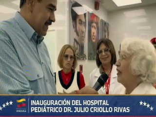 Jefe de Estado: Venezuela inaugura hospitales para el pueblo, no lanza misiles como el imperio