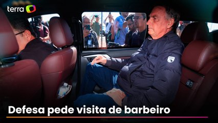 Bolsonaro pede a Moraes para receber 'barbeiro de confiança' em sua casa