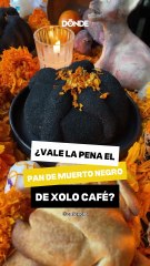 Dónde probar el pan de muerto negro de Xolo Café