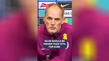 'He should be HIGHER' - Tuchel disagrees with Kane's Ballon d'Or ranking