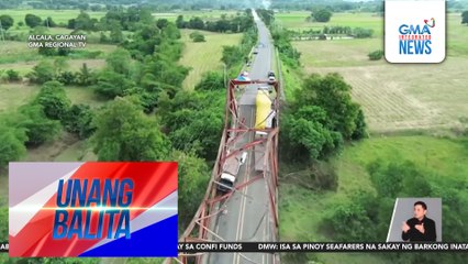 DPWH – Detour bridge, itatayo matapos bumagsak ang Piggatan Bridge | Unang Balita