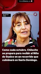 Como cada octubre, Chilecito se prepara para recibir al Niño de Gualco en un recorrido que culminará en Santo Domingo.