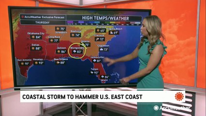 How a stalling cold front sets the stage for a flood of East Coast trouble