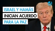 Trump anuncia acuerdo entre Hamás e Israel sobre primera fase de su plan de paz