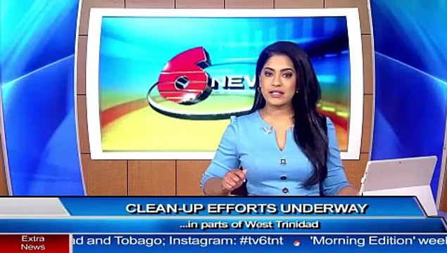 CLEAN-UP EFFORTS UNDERWAY IN PARTS OF WEST TRINIDAD