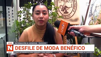 DESFILE DE MODA BENÉFICO