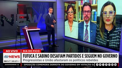 Fufuca e Sabino recebem punições de partidos e seguem no governo