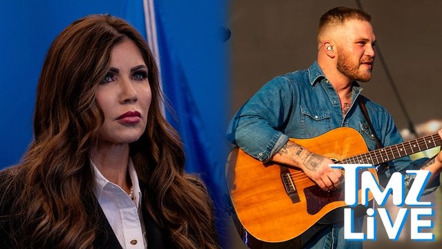 Kristi Noem Fires Back at Zach Bryan Over Song Criticizing ICE Raids, He Responds | TMZ Live