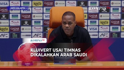 Kecewa! Kluivert Beber Kesalahan Timnas Indonesia Saat Unggul 1-0 dari Arab Saudi