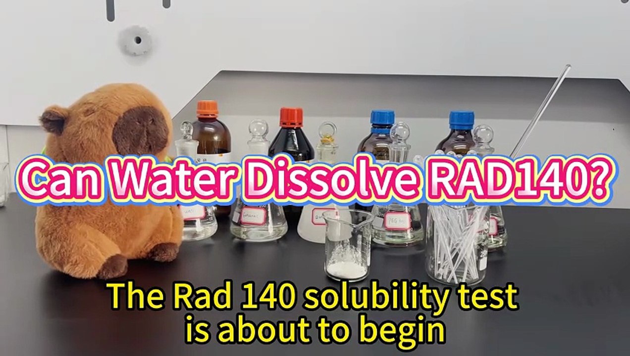 RAD140 Solubility Test - Can Water Dissolve RAD140?