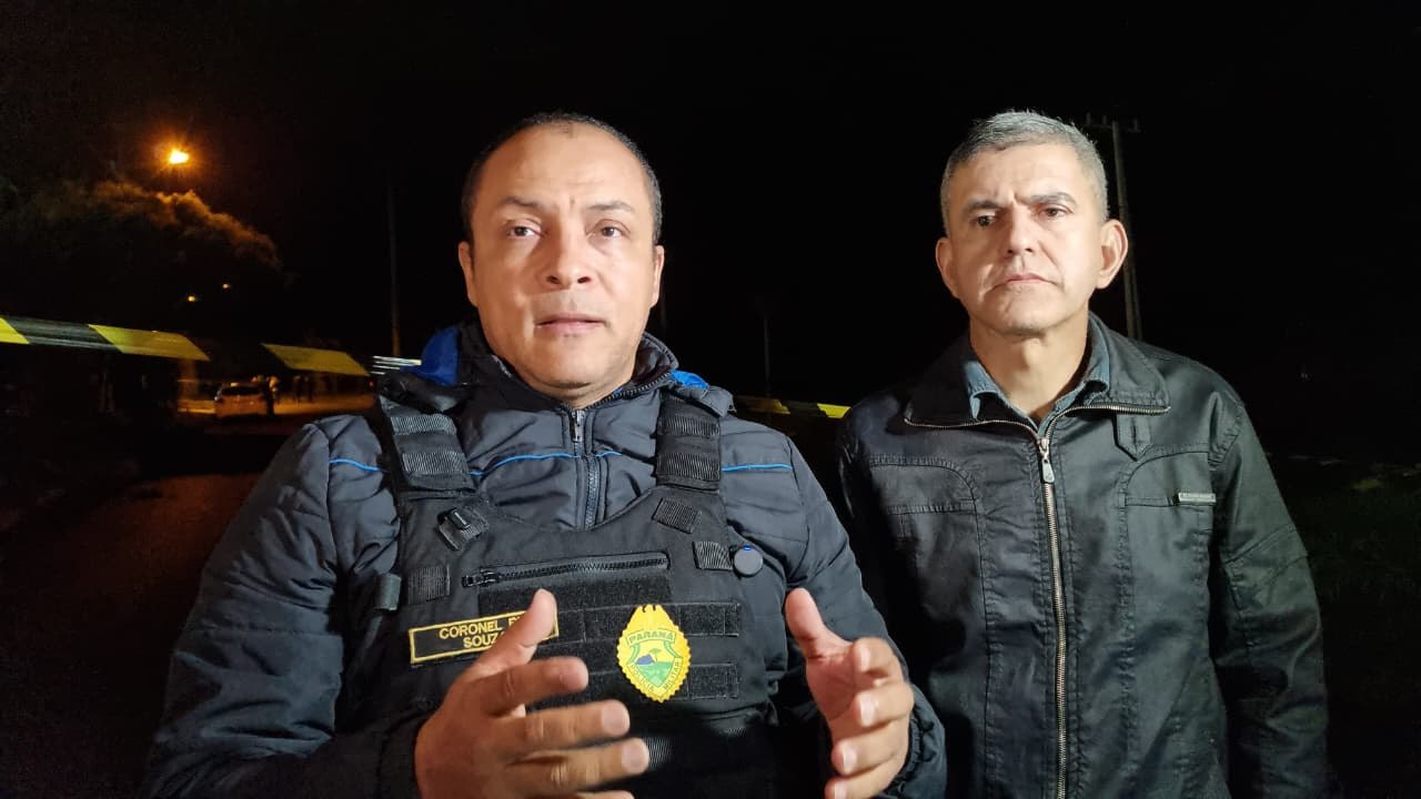 PM dá detalhes sobre confronto policial que resultou em dois mortos e dois feridos em Cascavel