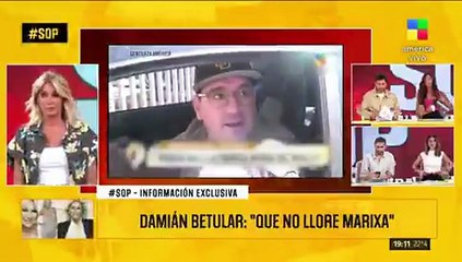 Damián Betular cruzó a Marixa Balli: “Que no llore, nunca cocinó en su vida”