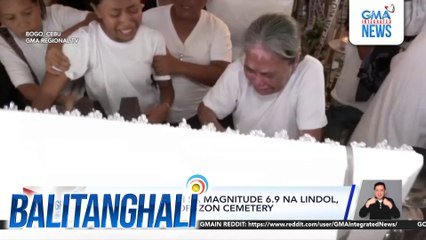 4 na paaralan, hindi muna pinapagamit dahil sa mga bitak matapos ang magnitude 6.9 na lindol | Balitanghali