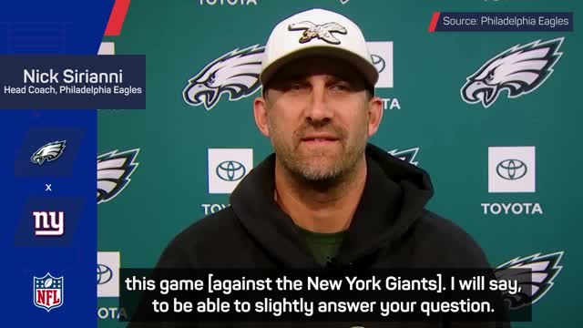'I don't think that benefits me' - Sirianni talks short Eagles turnaround