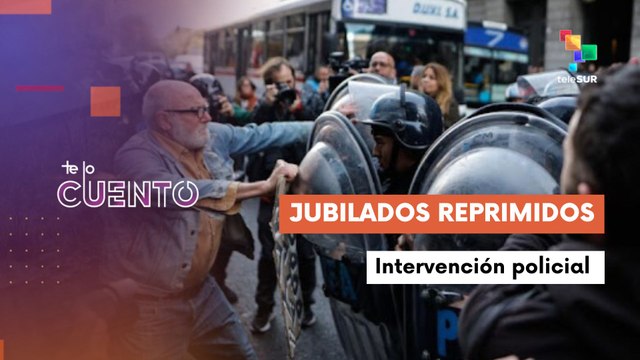 Te Lo Cuento 08-10-25: jubilados argentinos fueron reprimidos por la policía