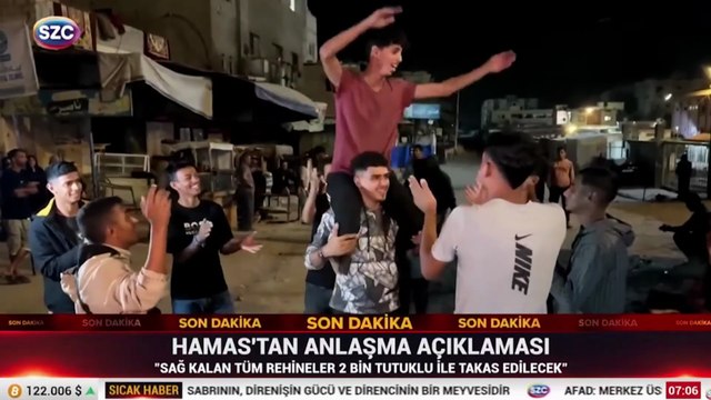 İsrail ile Hamas arasında ateşkes imzalandı