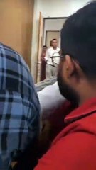Fighting between BJP party men at #Surat party office #Gujarat