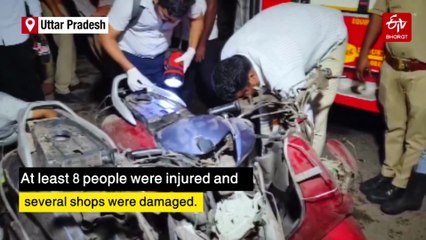 Scooter Explosions 'Triggered By Firecrackers' Rock Kanpur Market, 8 Injured