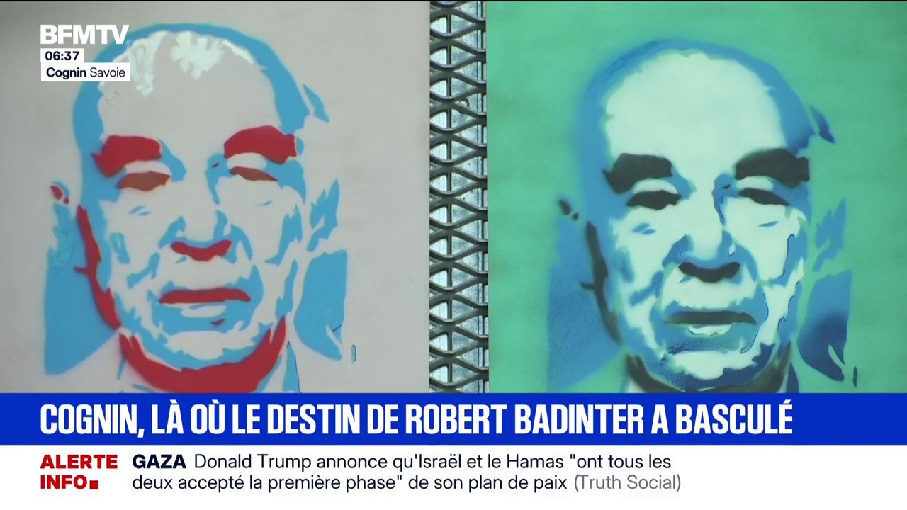 Panthéonisation de Robert Badinter: des collégiens de Cognin, commune où l'ancien ministre de la Justice avait trouvé refuge pendant l'occupation, assisteront à la cérémonie