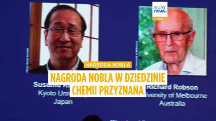 Trzech naukowców otrzymało Nagrodę Nobla w dziedzinie chemii za pracę nad metalorganicznymi sieciami