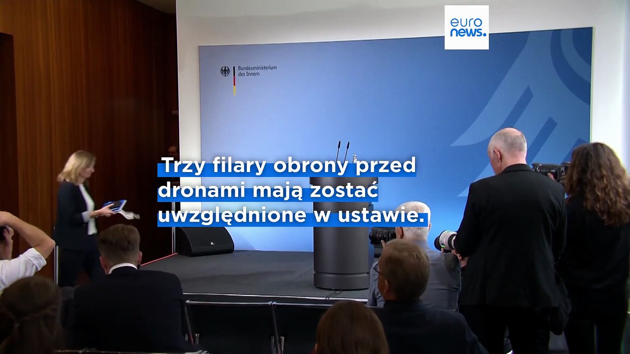 Trzy filary obrony przed dronami według Dobrindta