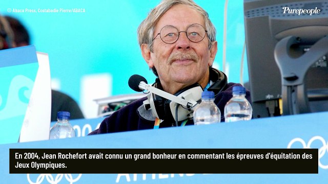 La relève assurée ! Jean Rochefort a vécu dans un village des Yvelines, l'un de ses 5 enfants a repris son domaine qu'il avait acquis et aimait tant