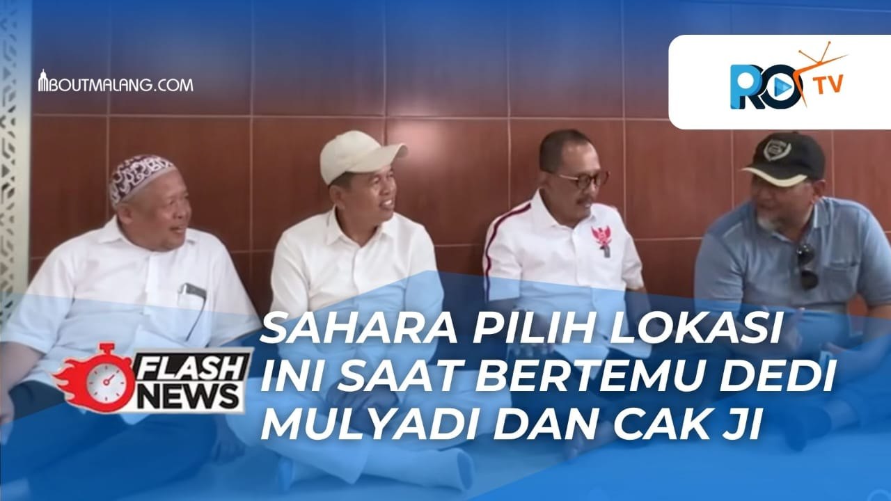BUKAN DI RUMAH, SAHARA PILIH LOKASI INI SAAT BERTEMU DEDI MULYADI DAN CAK JI