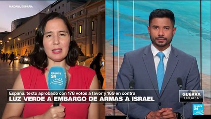 Informe desde Madrid: España aprueba embargo a armas a Israel