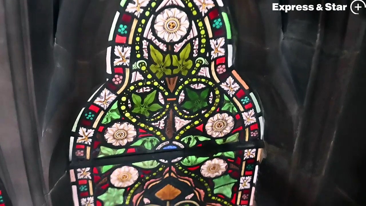 We visit St Peters Collegiate Church in Wolverhampton, meeting conservationists working on stained glass windows.