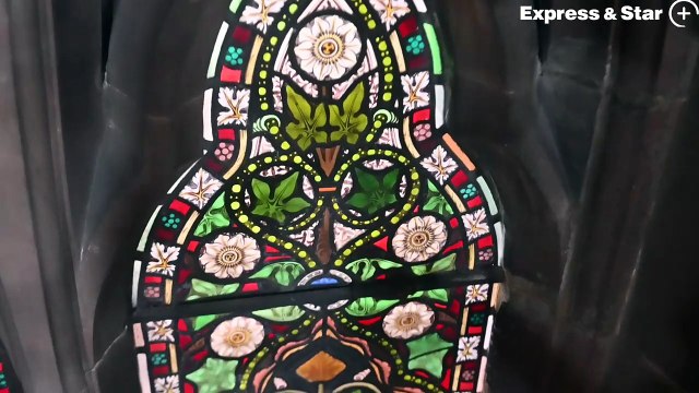 We visit St Peters Collegiate Church in Wolverhampton, meeting conservationists working on stained glass windows.