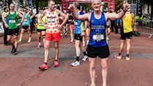 Familiar faces at the Cardiff Half Marathon
