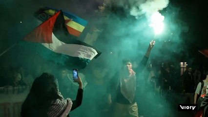 'A beacon to illuminate Gaza' - Flotilla detainee, supporters in Milan protest Israeli 'attack'