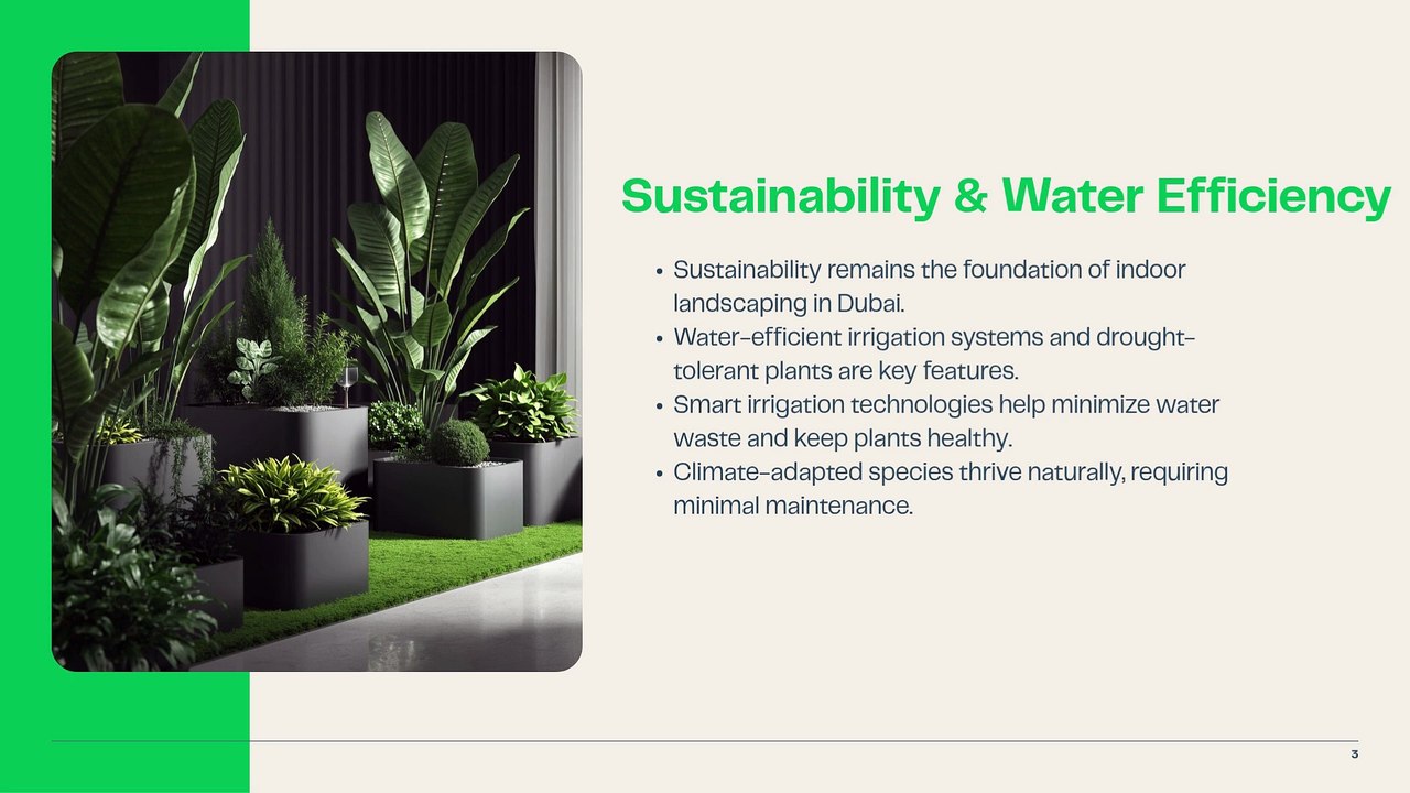 Top Trends in Interior Landscaping in Dubai for 2025