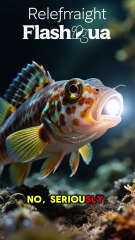 The Fish That Hunts with a Flashlight – Nature’s Deep-Sea Sniper 💡🐟